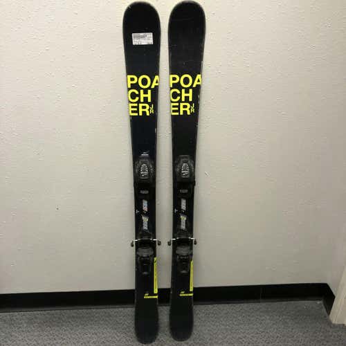 Used K2 Poacher Jr 125 Cm Junior 04.5 Boys' Downhill Ski Combo