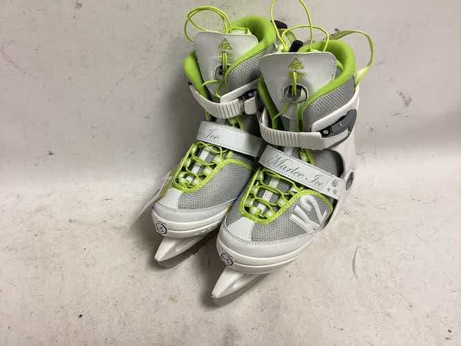 Used K2 Marlee Ice 1-5 Adjustable Soft Boot Skates