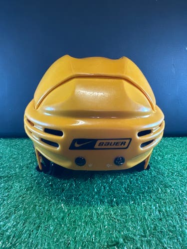 Yellow Nike Bauer 5500 Helmet