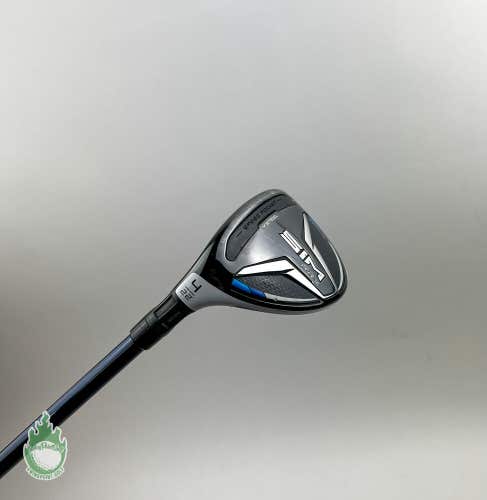 Used LH TaylorMade Sim Max 4 Hybrid 22* Ventus 6-R Regular Flex Graphite Golf
