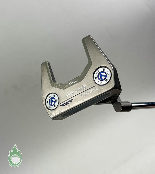 Used LH Taylormade Truss TM1 Putter 35" KBS CT Tour 120 Steel Golf Club