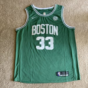 NEW - Mens Stitched Nike NBA Jersey - Larry Bird - Celtics - S-XXL - Green