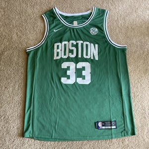 NEW - Mens Stitched Nike NBA Jersey - Larry Bird - Celtics - L-XXL - Green