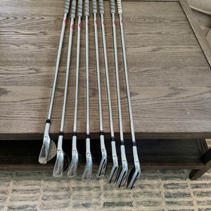 Used Men's TaylorMade RSi 1 Right Handed Iron Set Steel Shaft