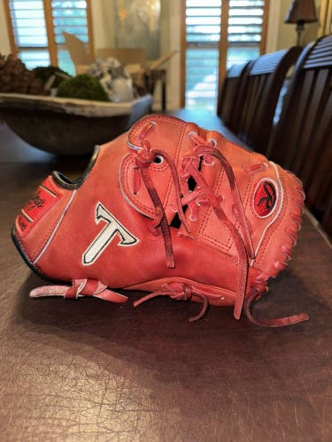 College Issue Troy Trojans Pitcher's 11.75" Heart of the Hide Baseball Glove