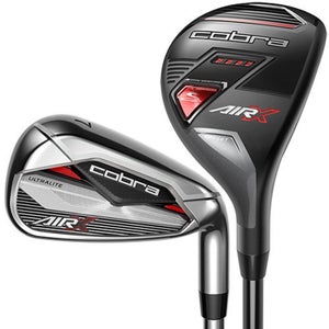 NEW 2022 Cobra Air X 5H,6H 7-PW+GW Combo Set Graphite Ultralite 45 Senior Flex