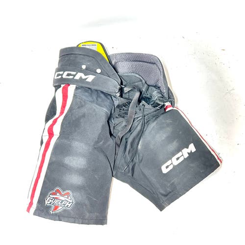 CCM HPTK - Used CHL Pro Stock Hockey Pants (Black/Maroon/White)