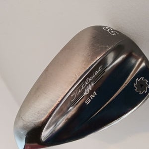 Titleist Vokey SM7 Lob Wedge 58* 14* (Brushed Steel, K Grind, LEFT) Golf