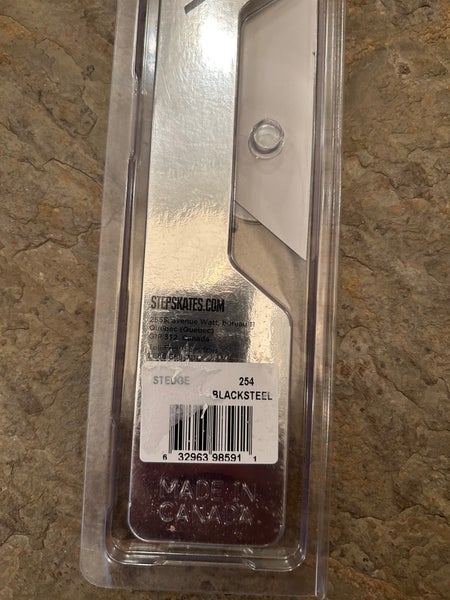STEP Blacksteel Bauer edge blades/runners - size 254mm