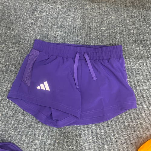 Purple New Small Women's Adidas Training Shorts