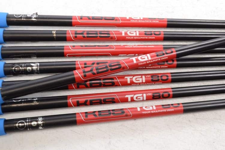 KBS TGI Tour Graphite Iron 80 Stiff Pulled Shaft Set Graphite  #173120