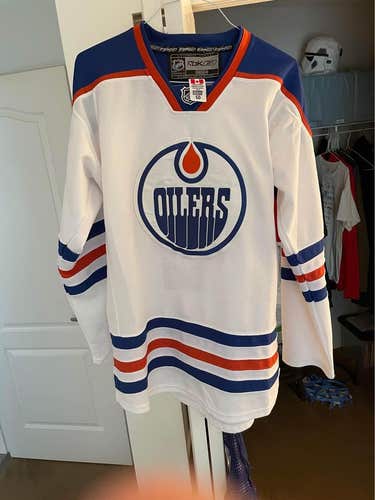 Used Reebok Oilers Jersey #4