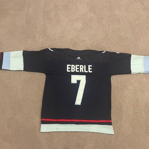 Jordan Eberle, Brandon Tanev, and Matty Beniers Seattle Kraken jerseys size 50/medium