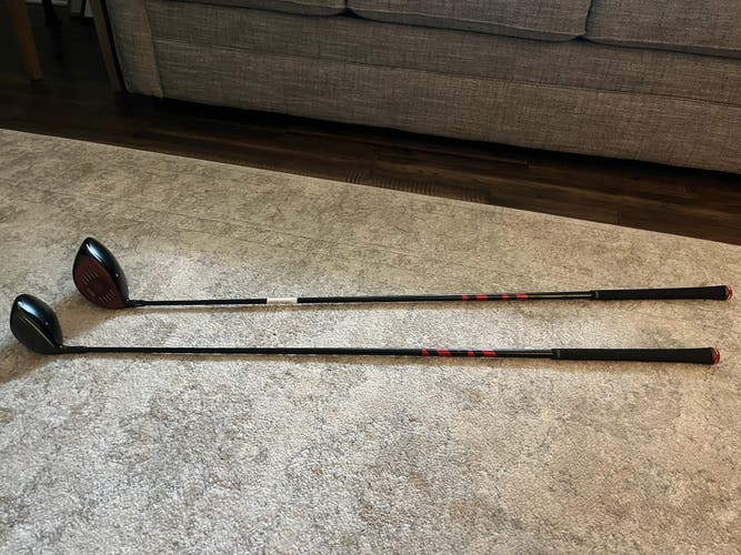 TaylorMade Stealth Driver and 3 Wood