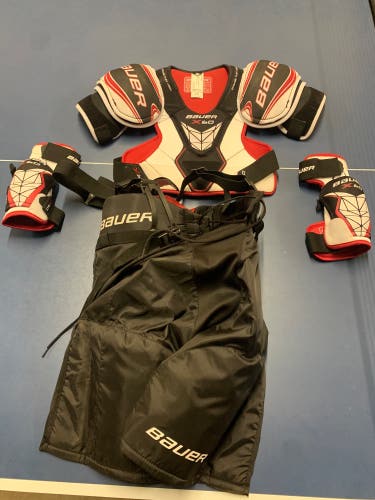 Bauer Vapor X60 Chest Pads, Elbow Pads, and Pants