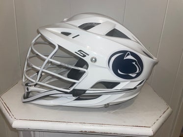 Game worn Penn state lacrosse helmet | SidelineSwap