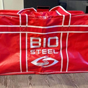 3 Bio Steel NHL pro camp bags