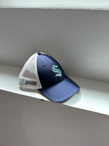 Martin Jones Seattle Kraken 2022 Adjustable Hat
