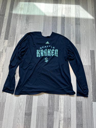 Seattle Kraken Long Sleeve Activewear Shirt