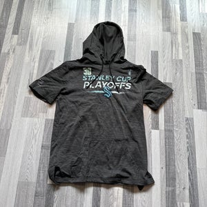 Martin Jones Seattle Kraken Short Sleeve Stanley Cup Playoffs Hoodie