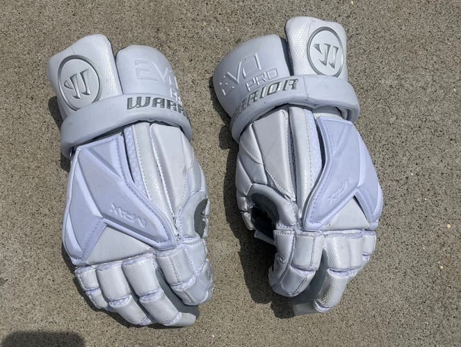 Used  Warrior 13" Evo Lacrosse Gloves