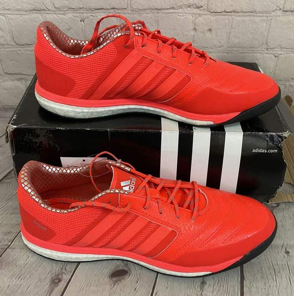 Adidas B34963 ff boost Men's Indoor Soccer Shoes Red Silver White US Size 9  | SidelineSwap | Buy and Sell on SidelineSwap