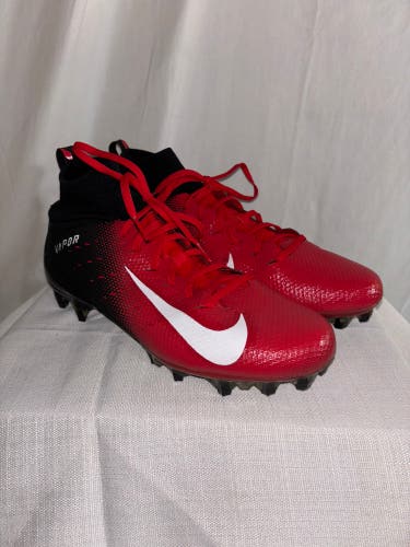Nike Vapor Untouchable 3 Pro Football Cleats A03021-060 University Red Size 11.5