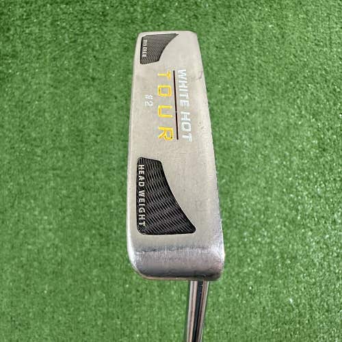 Odyssey White Hot Tour #2 Blade Putter 355g Steel Right Handed 33”