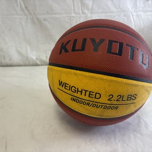Used Kuyotq Trainer 2.2lbs Weighted Indoor Outdoor Basketball