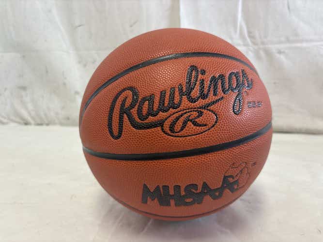 New Rawlings Cntr285-mich Nfhs Indoor Basketball Size 6 28.5