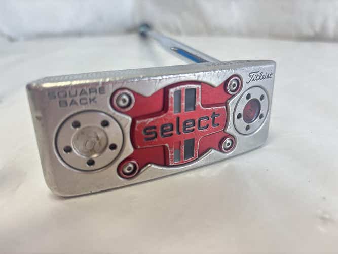 Used Titleist Scotty Cameron Select Square Back Golf Putter 36" W Superstroke Tour 3.0 Xl Grip