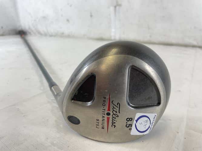 Used Titleist Pro Titanium 975j 8.5deg Stiff Flex Graphite Shaft Golf Driver 44.75"
