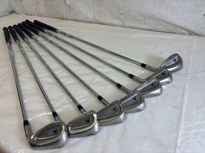 Used Titleist Dci 962 4i-pw Stiff Flex Steel Shaft Golf Iron Set Irons