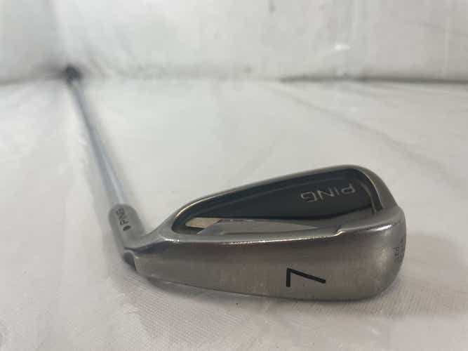 Used Ping G25 Black Dot 7 Iron Regular Flex Steel Shaft Individual Golf Iron 37"