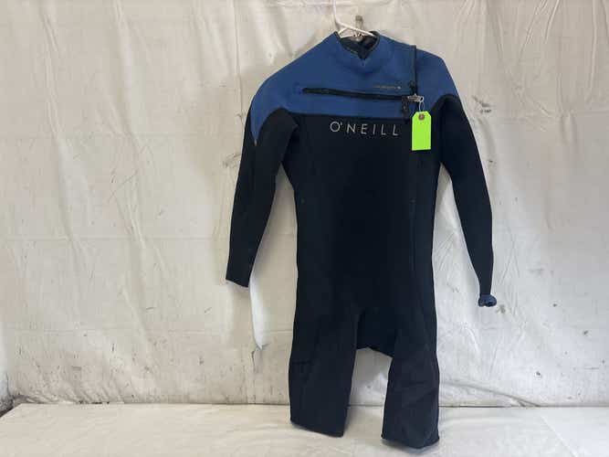 Used O'neill Hyper Freak Chest Zip 2mm Sm Long Sleeve Spring Suit Wetsuit