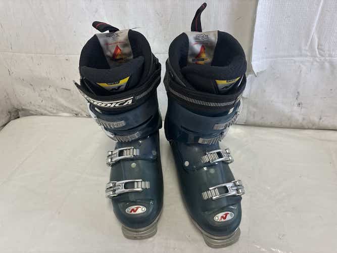 Used Nordica W8 275 Mp Womens Size 10.5 Downhill Ski Boots