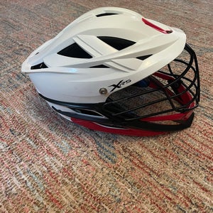 Cascade XRS Lacrosse Helmet - White (Retail: $350)