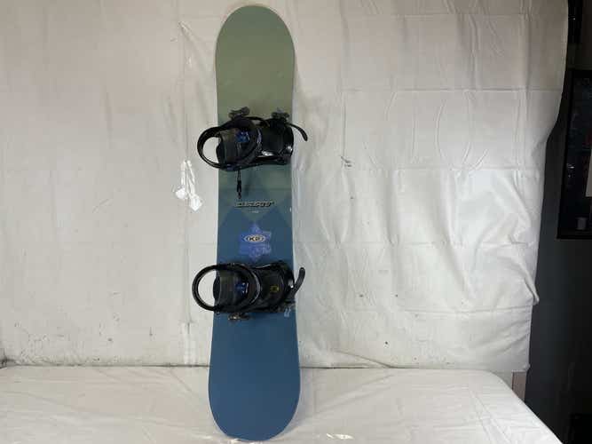 Used K2 Dart 140 Cm Snowboard Combo W Lamar Mx50 Bindings