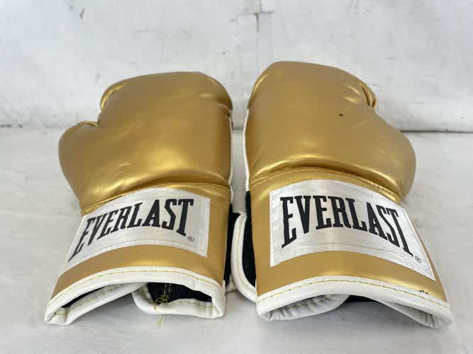 Used Everlast Wrist Strap Training Gloves 12 Oz Boxing Gloves - Excellent Condition