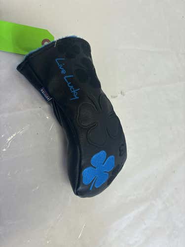 Used Cmc Designs Black Clover Live Lucky 3 Wood Fairway Headcover