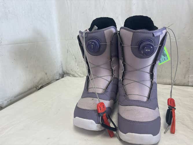 Used Burton Mint Boa Size 9 Women's Snowboard Boots