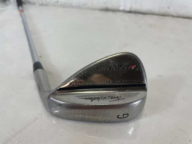 Used Adams Golf Tom Watson 52-08 Gap Wedge Regular Flex Steel Shaft Wedge 35.5"
