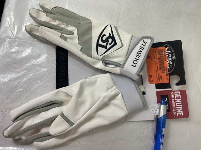 New Louisville Slugger Genuine Adult Sm Batting Gloves