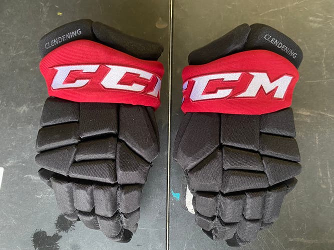 CCM SUPER TACKS HGST Pro Stock Hockey Gloves 14" COYOTES 4692