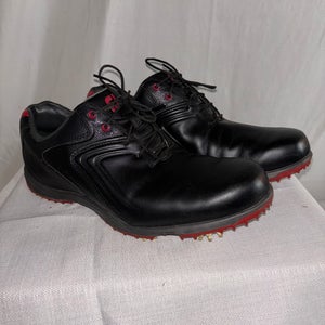 Footjoy HydroLite Leather Golf Shoes Men’s 9.5 Black