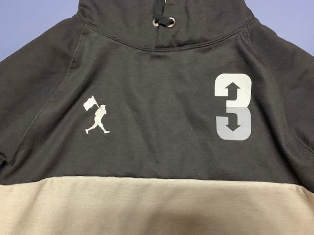 Used Baseballism 3Up/3Down Hoodie - Size Small