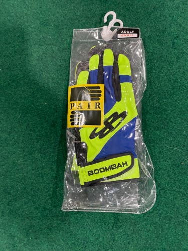 New Adult Small Boombah Batting Gloves
