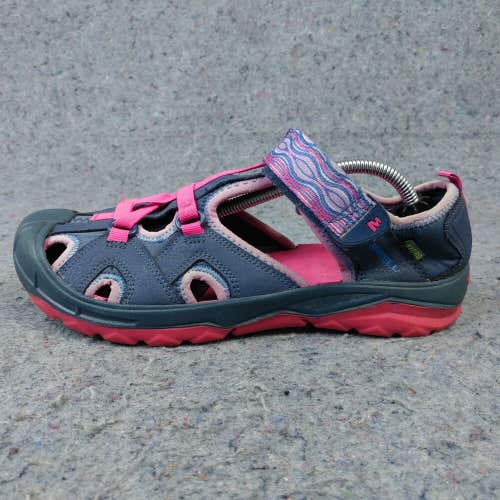 Merrell Hydro Water Hiker H2O Girls 6Y Sandals Sport Shoes Blue Pink Waterproof