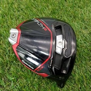 2023 TAYLORMADE STEALTH 2 PLUS DRIVER 9* CLUBHEAD ONLY VERYGOOD