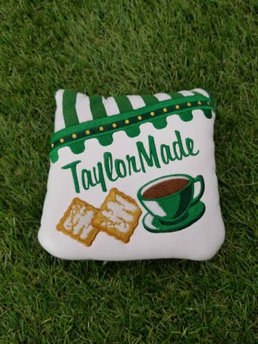 TAYLORMADE COFFEE AND CLUBS MALLET HEADCOVER VERYGOOD